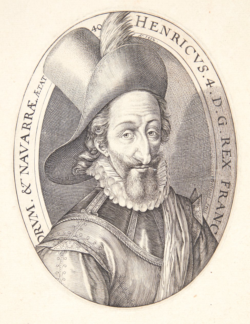 Henry IV, King of France by Hendrick Goltzius