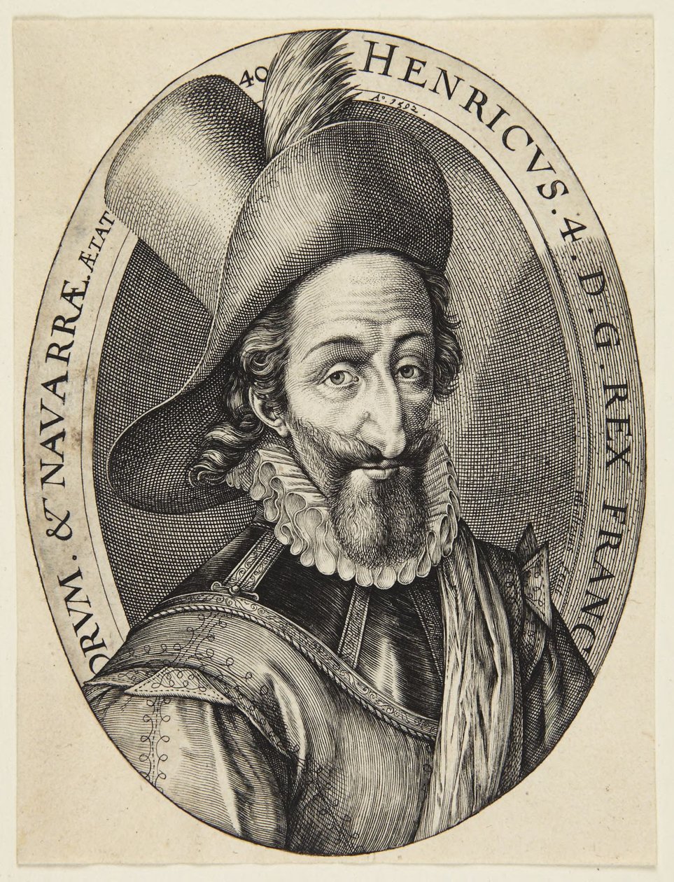 Henry IV, King of France by Hendrick Goltzius