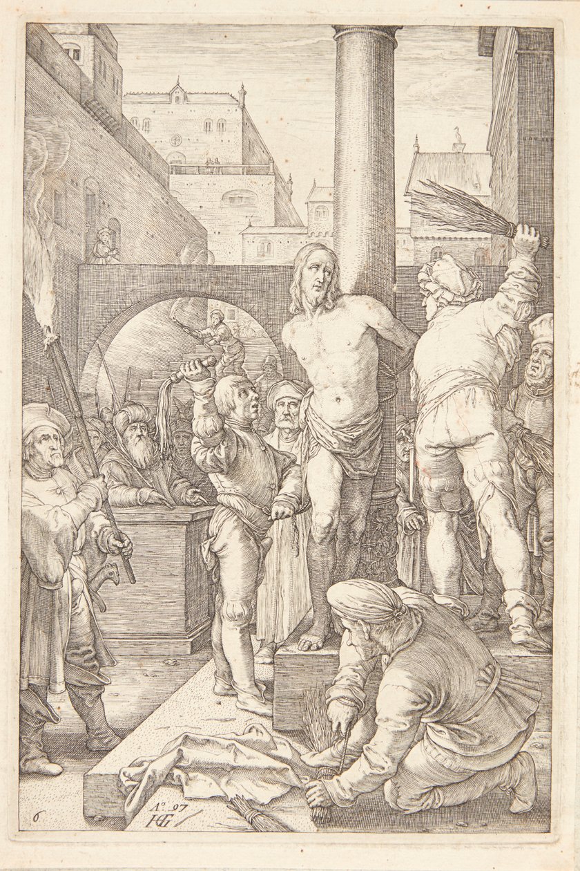 The Flaying by Hendrick Goltzius