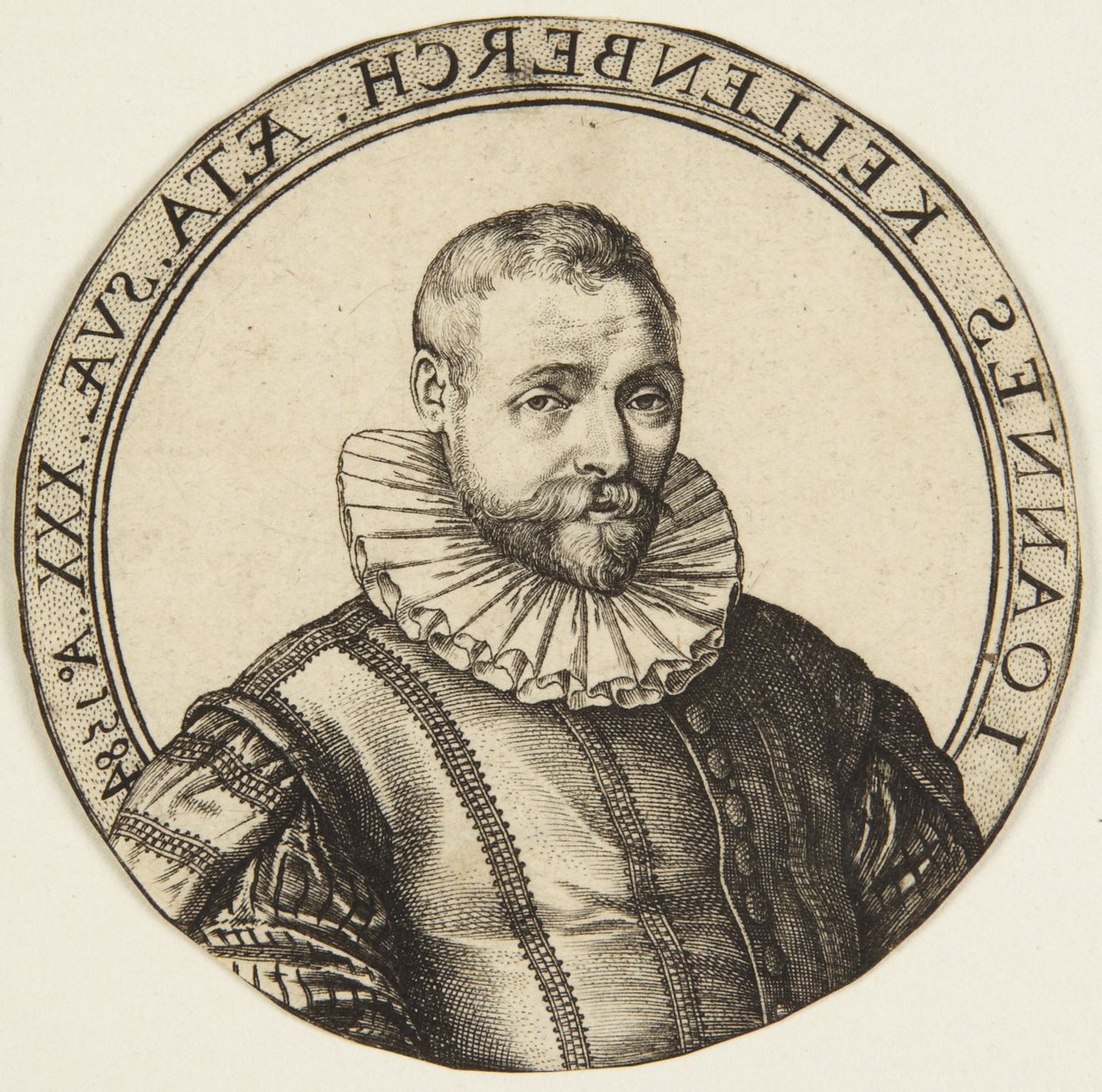 Joannes Kellenberch by Hendrick Goltzius