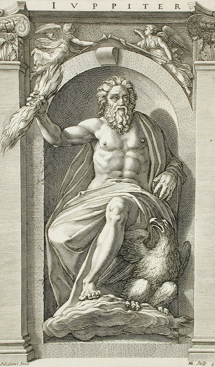 Jupiter by Hendrick Goltzius