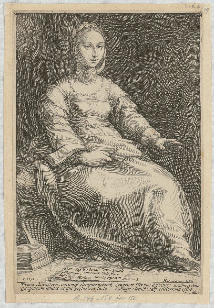 Calliope, Sheet 1 of the Series 