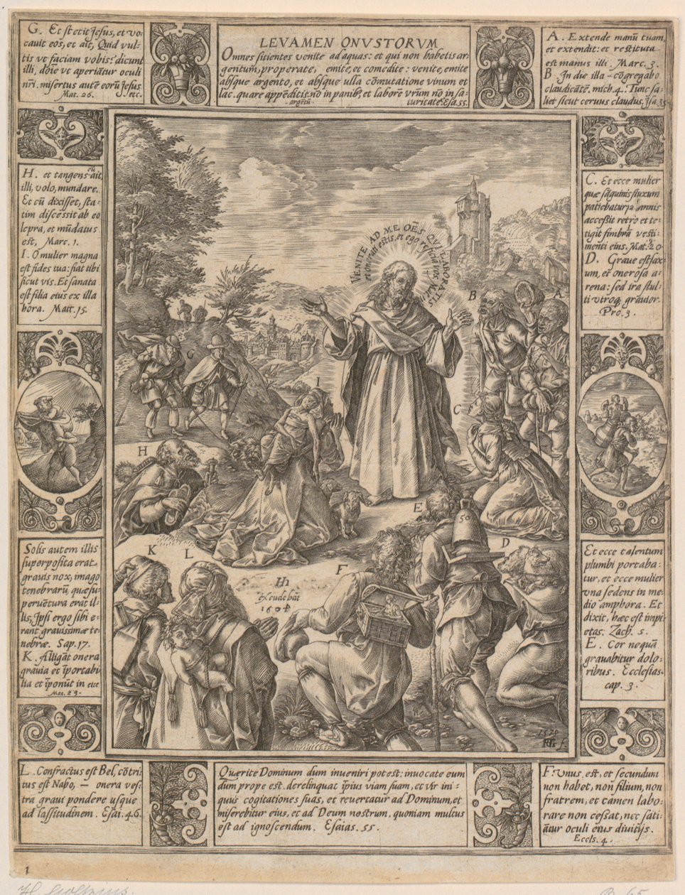 Levamen Onustrorum, Plate 1 of the Series 
