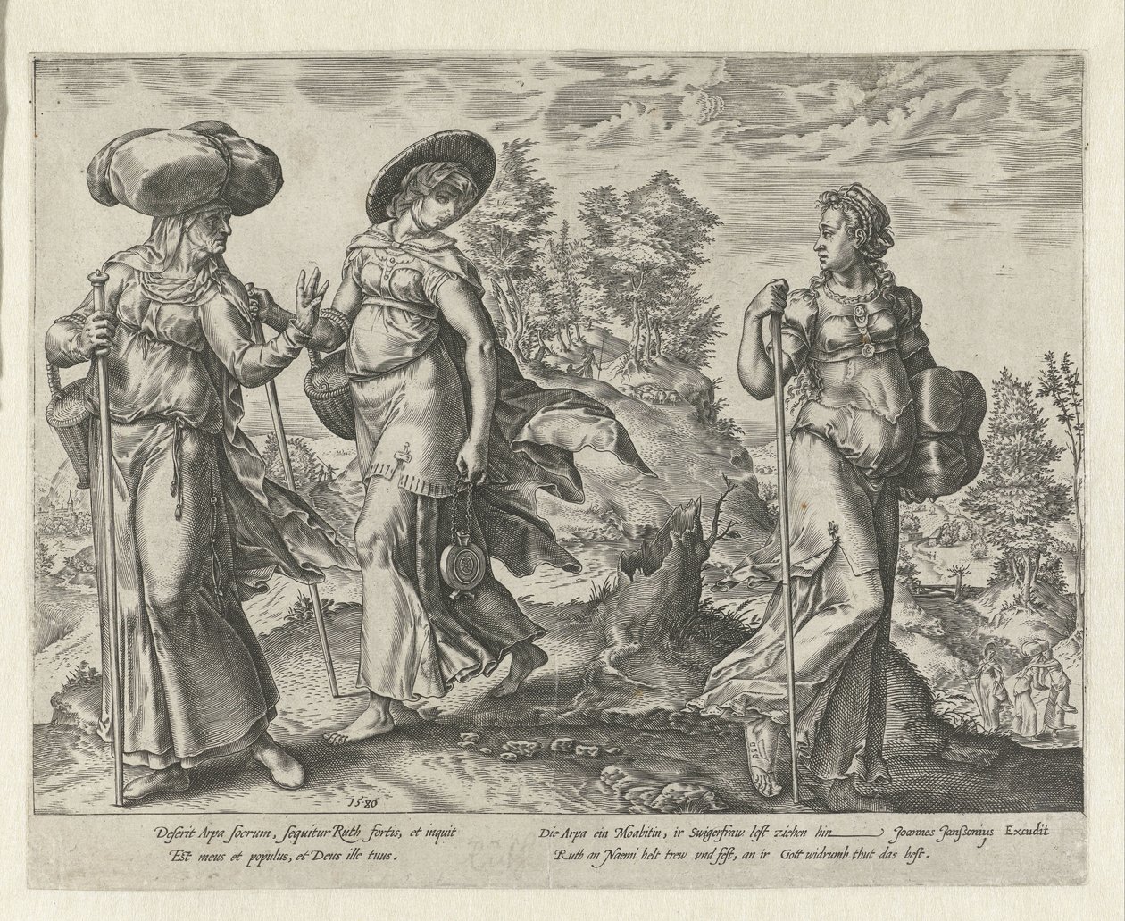 Orpa leaves Naomi and Ruth The history of Ruth (series title)