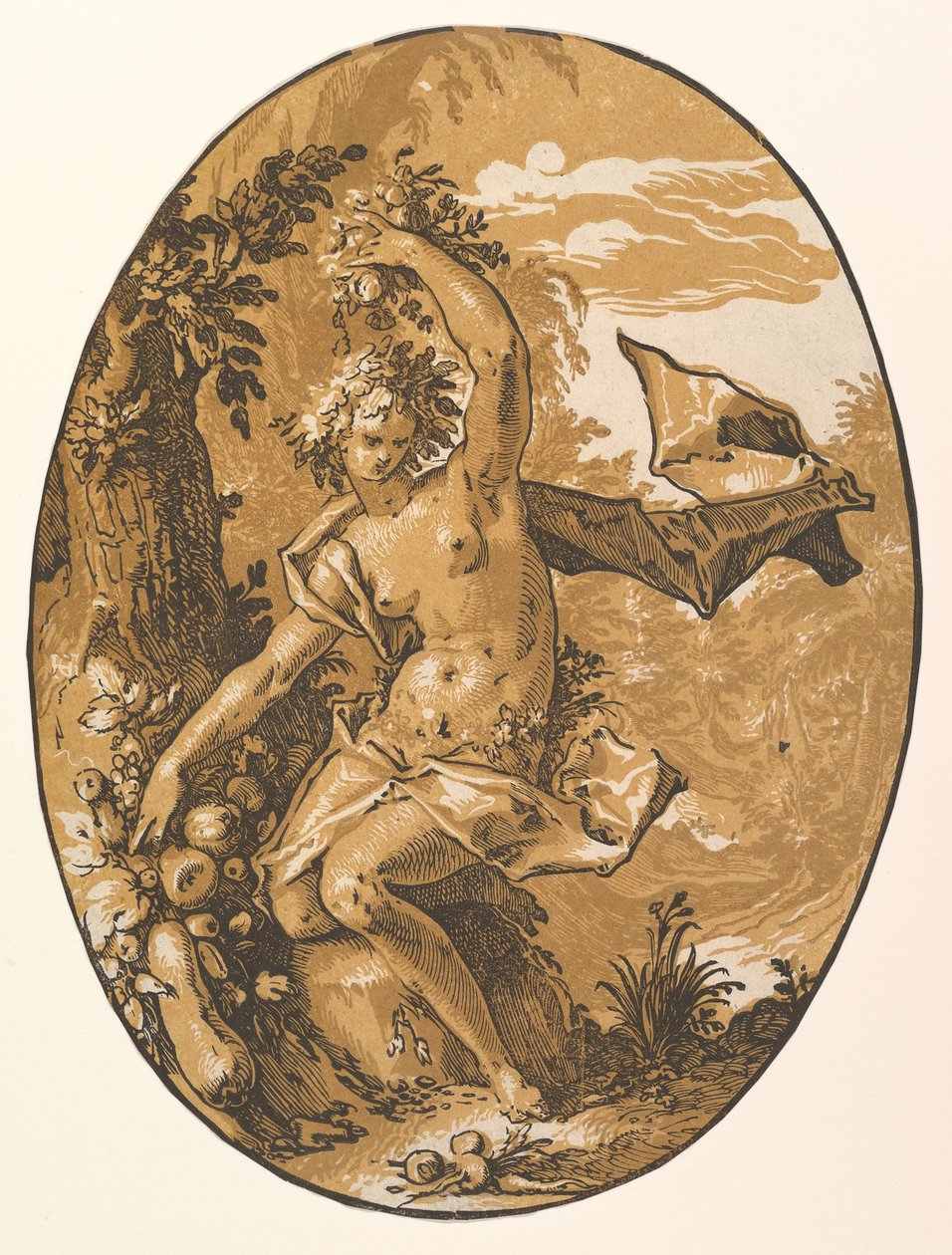 Proserpina by Hendrick Goltzius