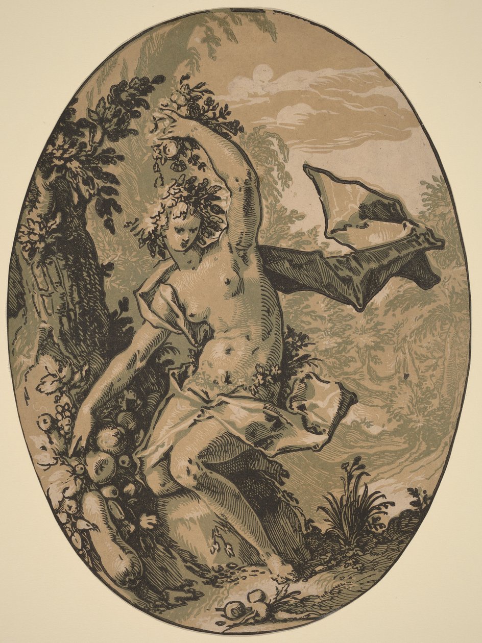 Proserpine by Hendrick Goltzius