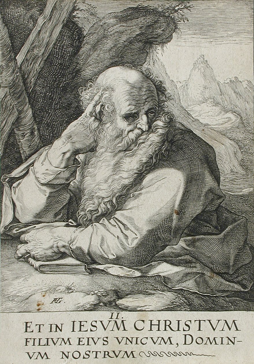Saint Andrew by Hendrick Goltzius