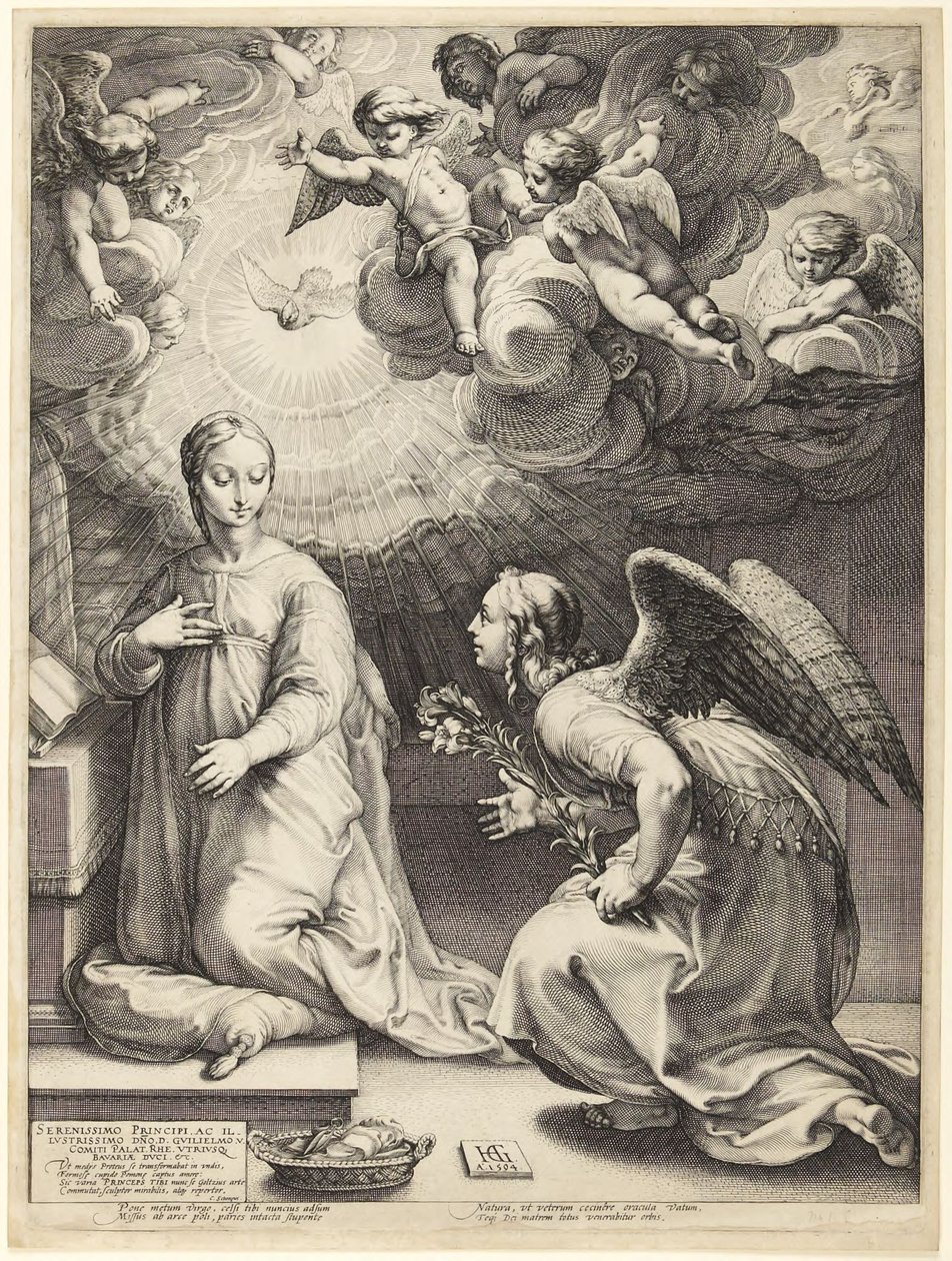 The Birth and Early Life of Christ by Hendrick Goltzius