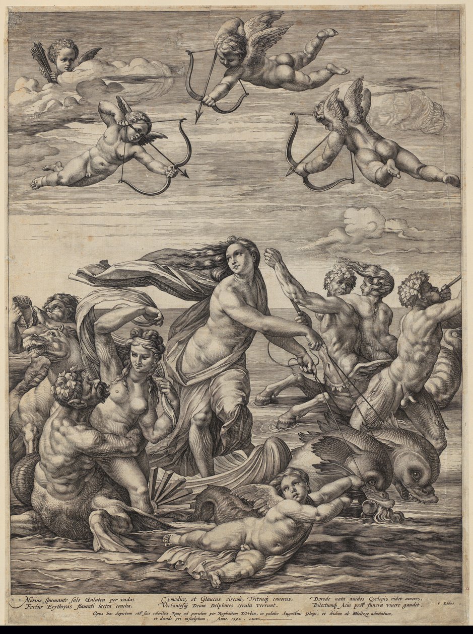 Triumph of Galatea by Hendrick Goltzius