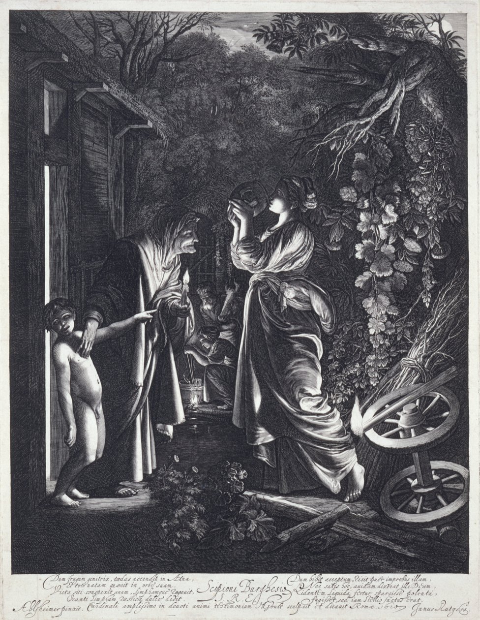 Ceres Seeking Her Daughter by Hendrick Goudt