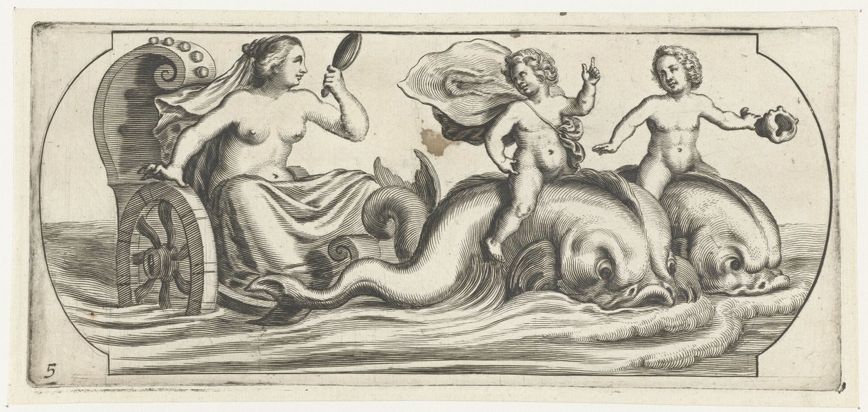 Amphitrite on a Chariot by Hendrick de Keyser (I)