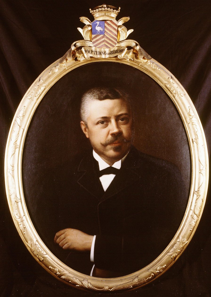 Portrait of Jonkheer Willem Philip Teding van Berkhout (1851-1905), Mayor of Haarlemmerliede and Spaarnwoude by Hendrik Antoon Pothast