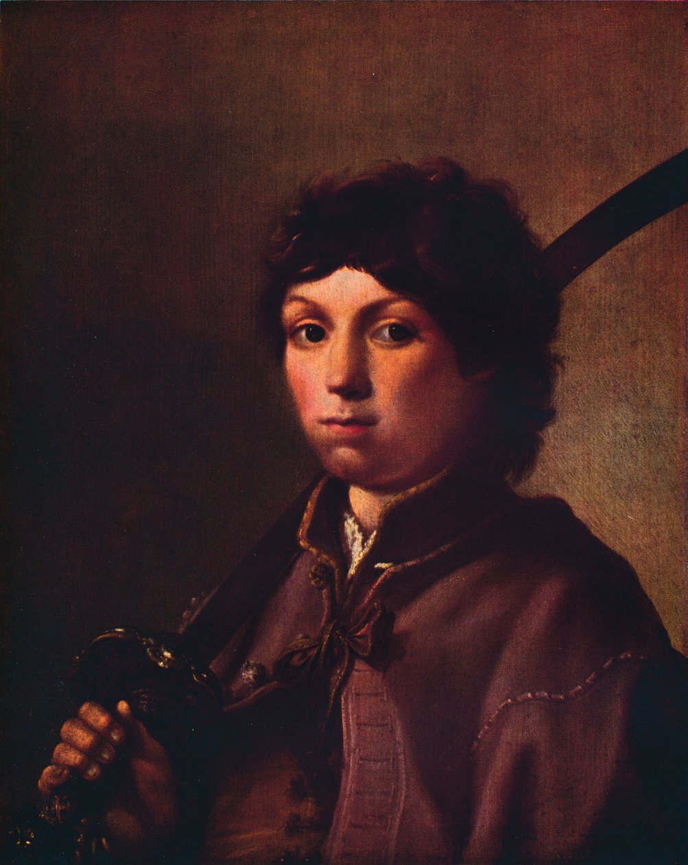 A Boy with a Sabre by Hendrik Gerritsz Pot