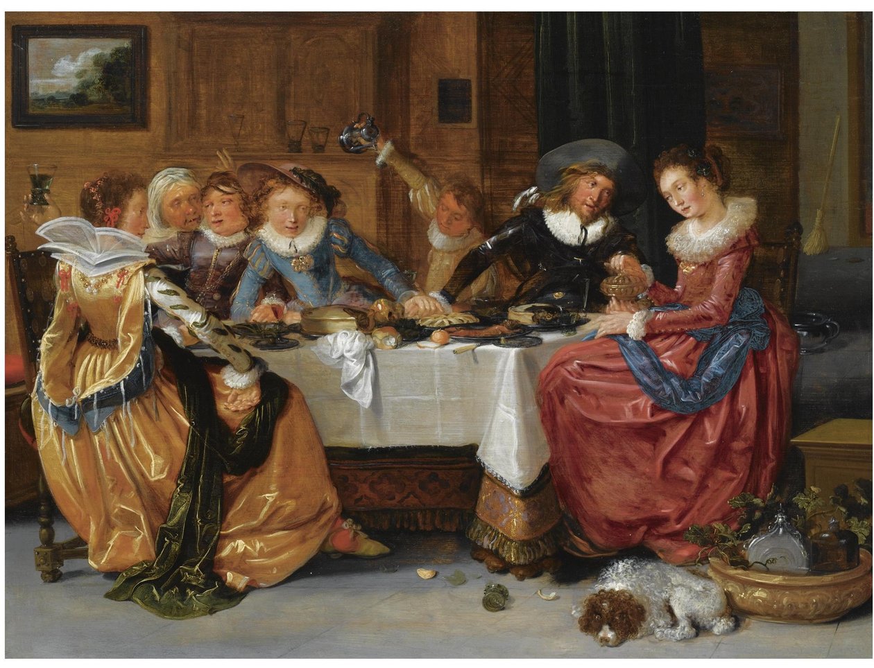 Merry Company by Hendrik Gerritsz Pot
