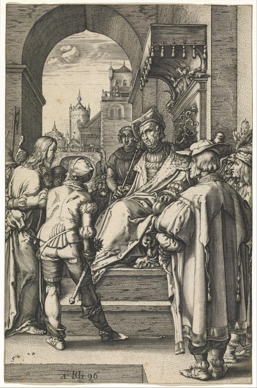 Christ before Pilate by Hendrik Goltzius