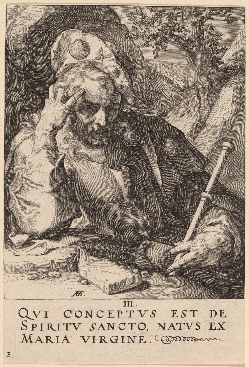 Saint James Major by Hendrik Goltzius
