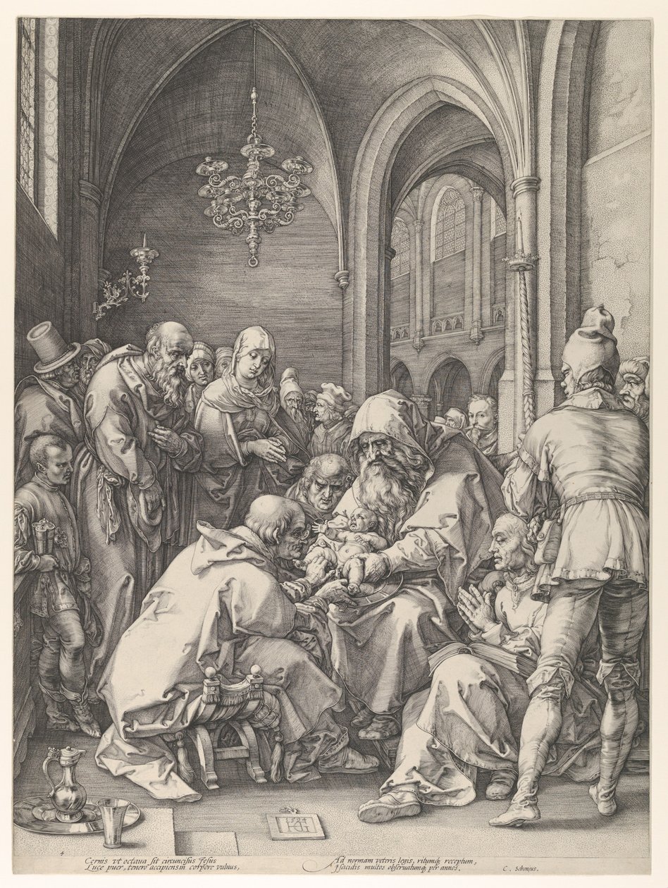 The Circumcision, n.d. by Hendrik Goltzius
