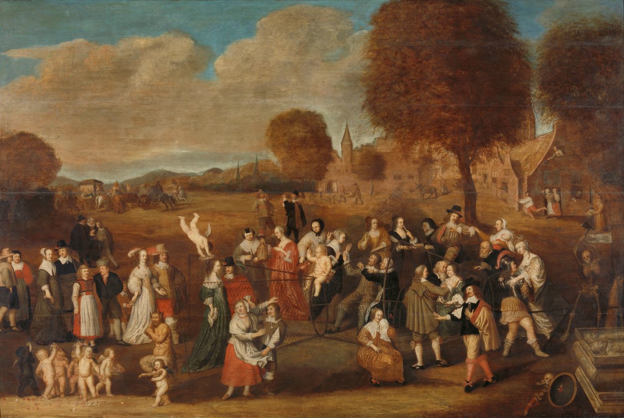 The Marriage Trap: An Allegory of Marriage by Hendrik Noorderwiel