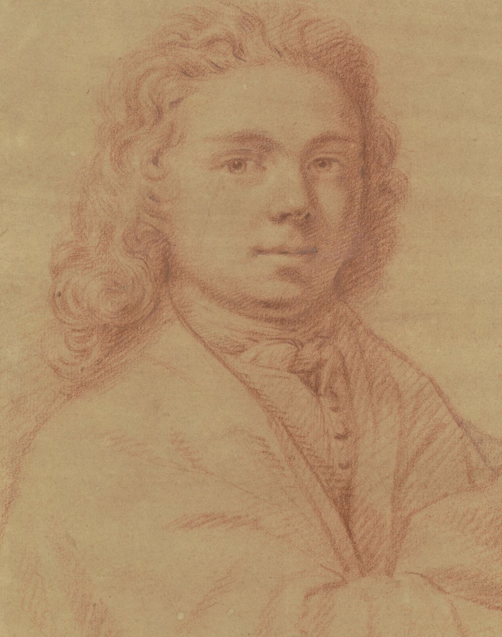 Self-Portrait of the Draughtsman Hendrik van der Vugt by Hendrik van der Vugt