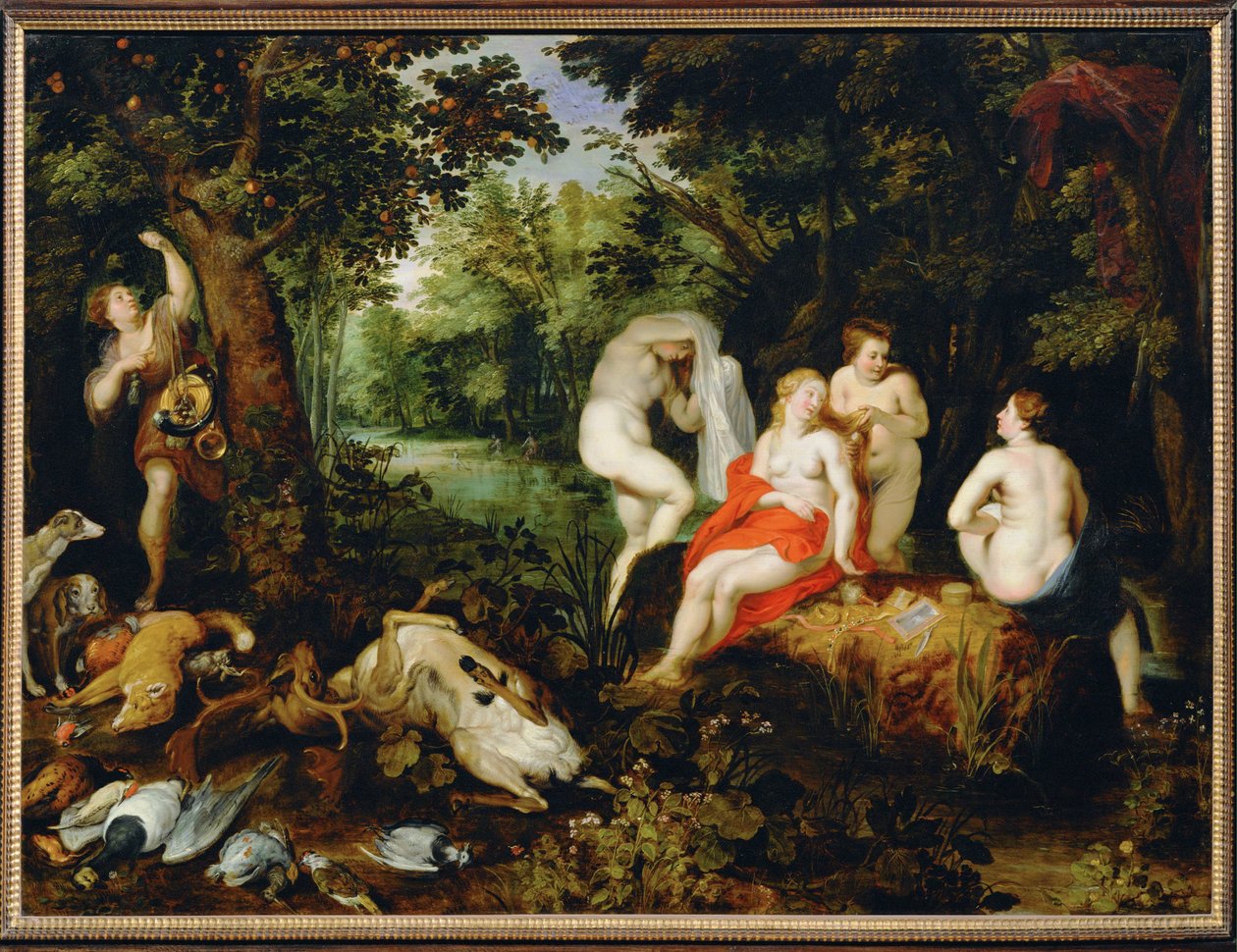 Diana, Resting After the Hunt by Hendrik van the Elder Balen