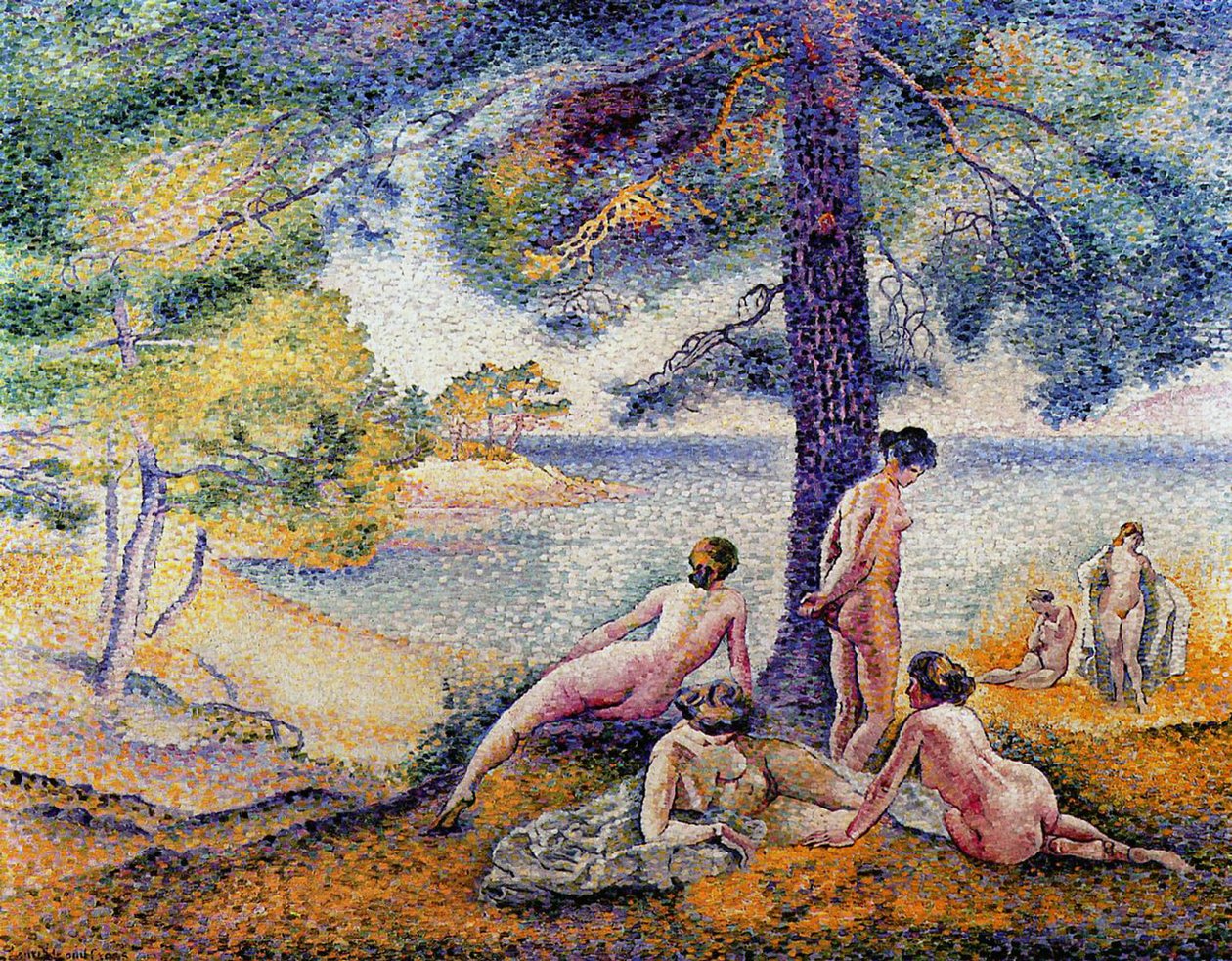 In the Shade by Henri Edmond Cross