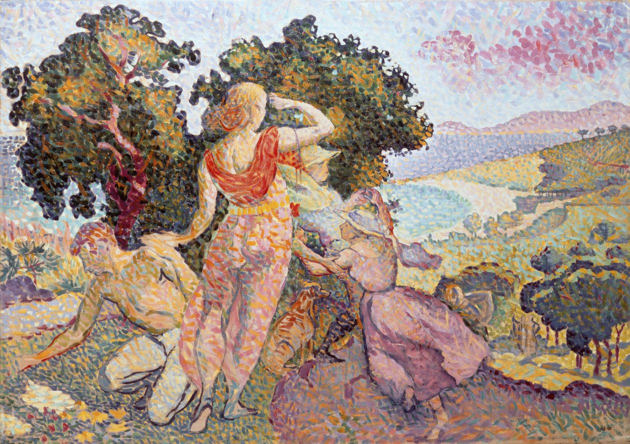 The Excursionists, 1894 by Henri Edmond Cross