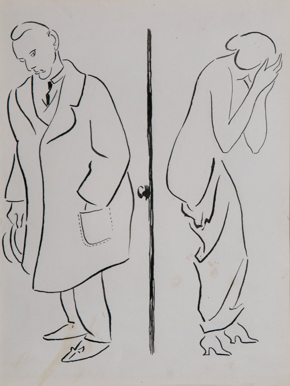 The Parting by Henri Gaudier-Brzeska