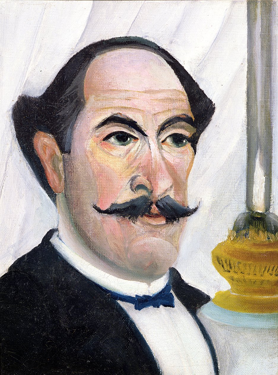 Self portrait, c.1900-03 by Henri Rousseau