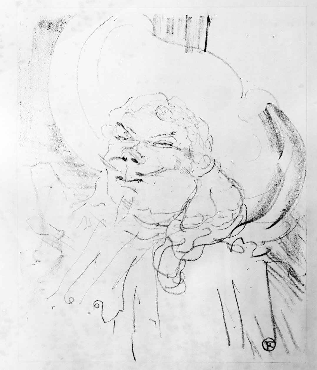 Benoît-Constant Coquelin as Cyrano de Bergerac by Henri de Toulouse-Lautrec