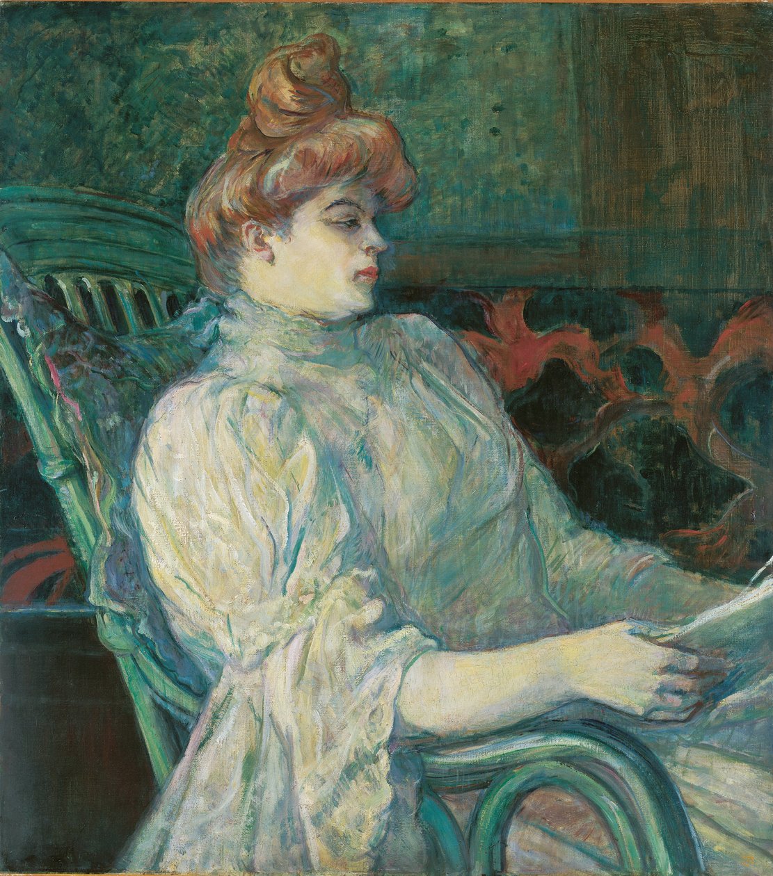 Madame Marthe X Bordeaux by Henri de Toulouse-Lautrec