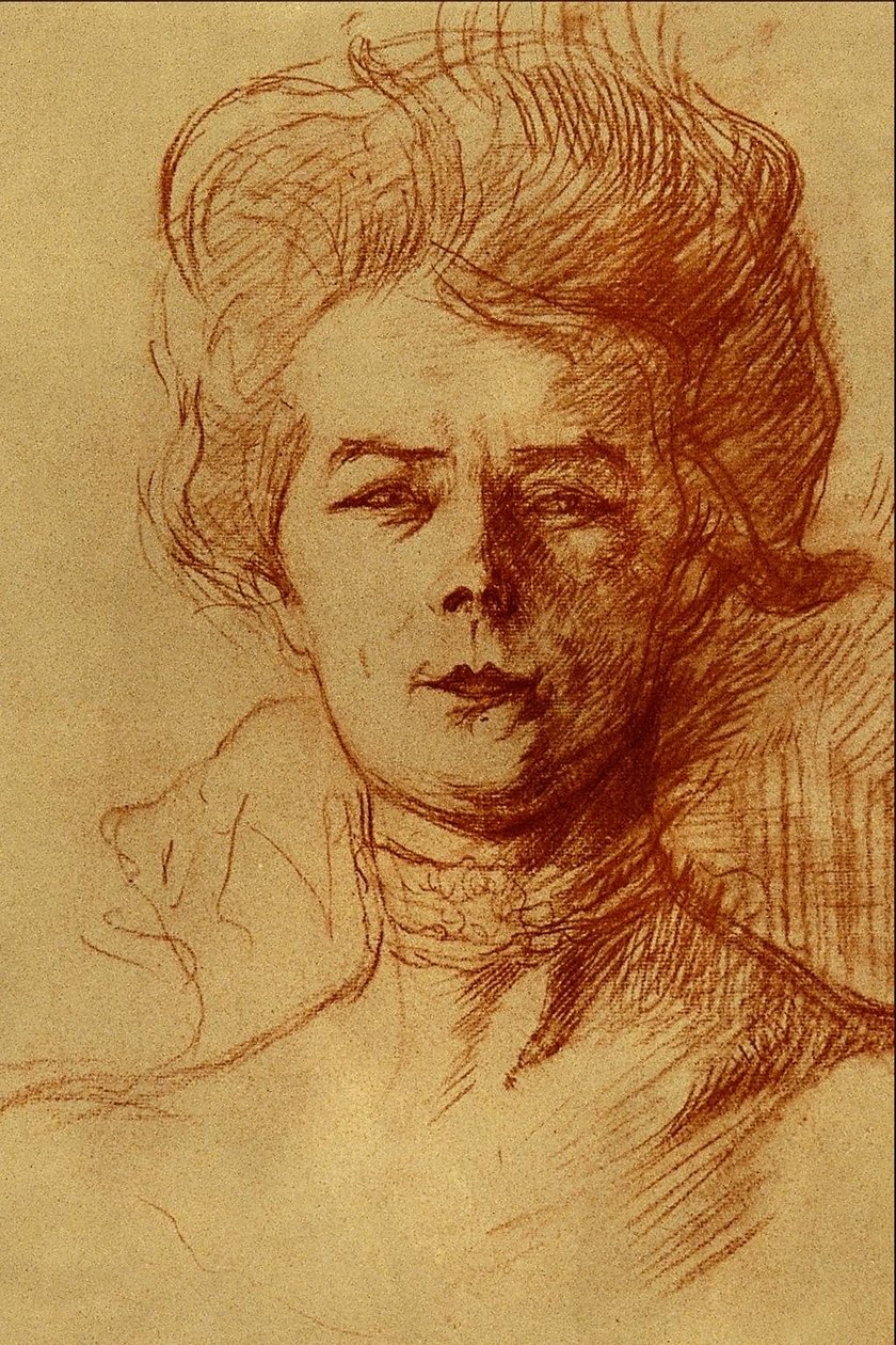 Portrait of Jeanne Granier by Henri de Toulouse-Lautrec