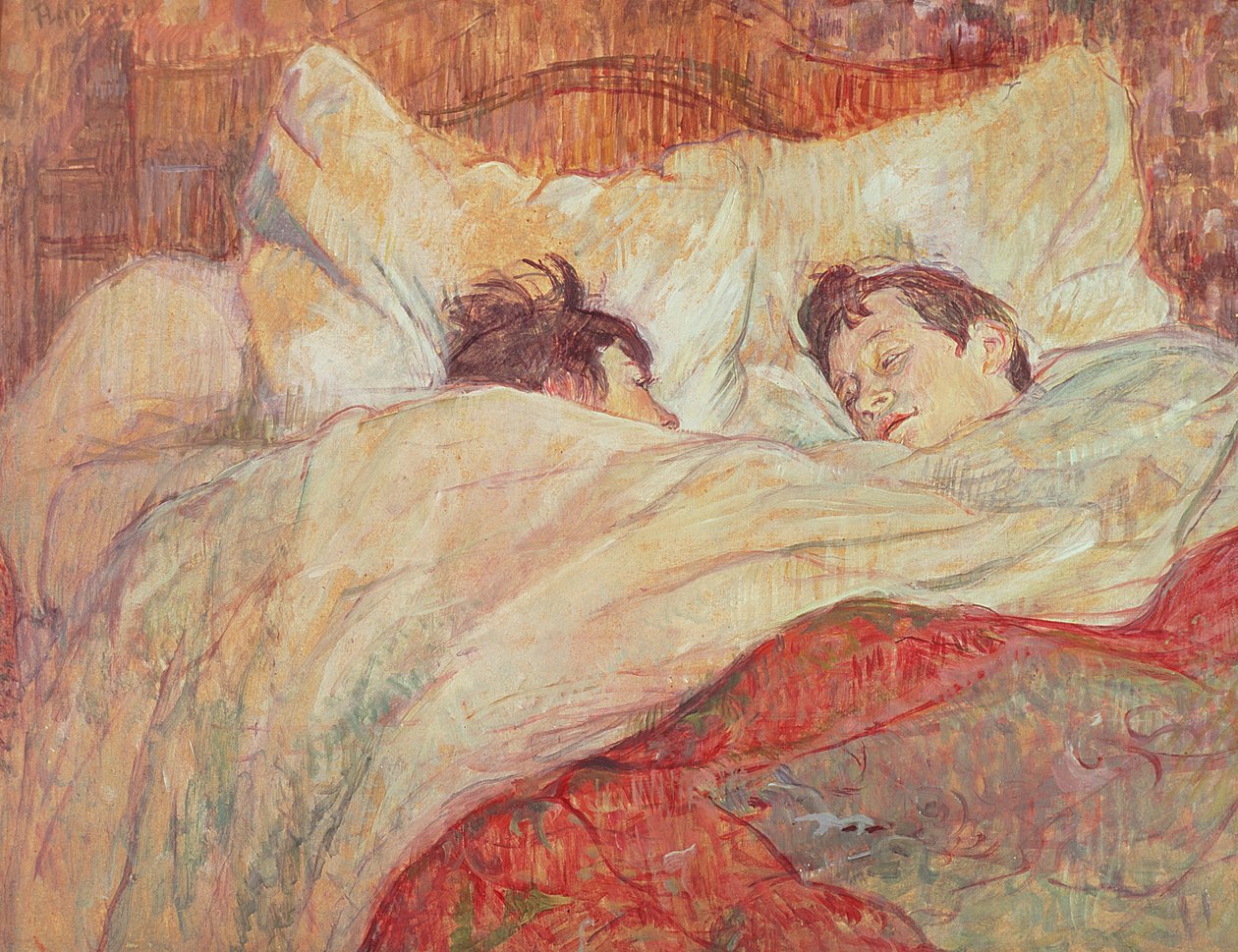 The Bed by Henri de Toulouse Lautrec