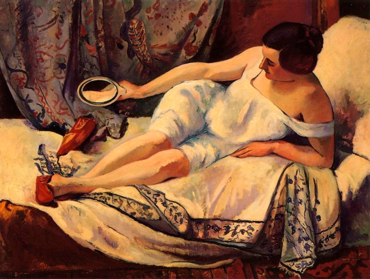 Woman Rising by Henri Charles Manguin