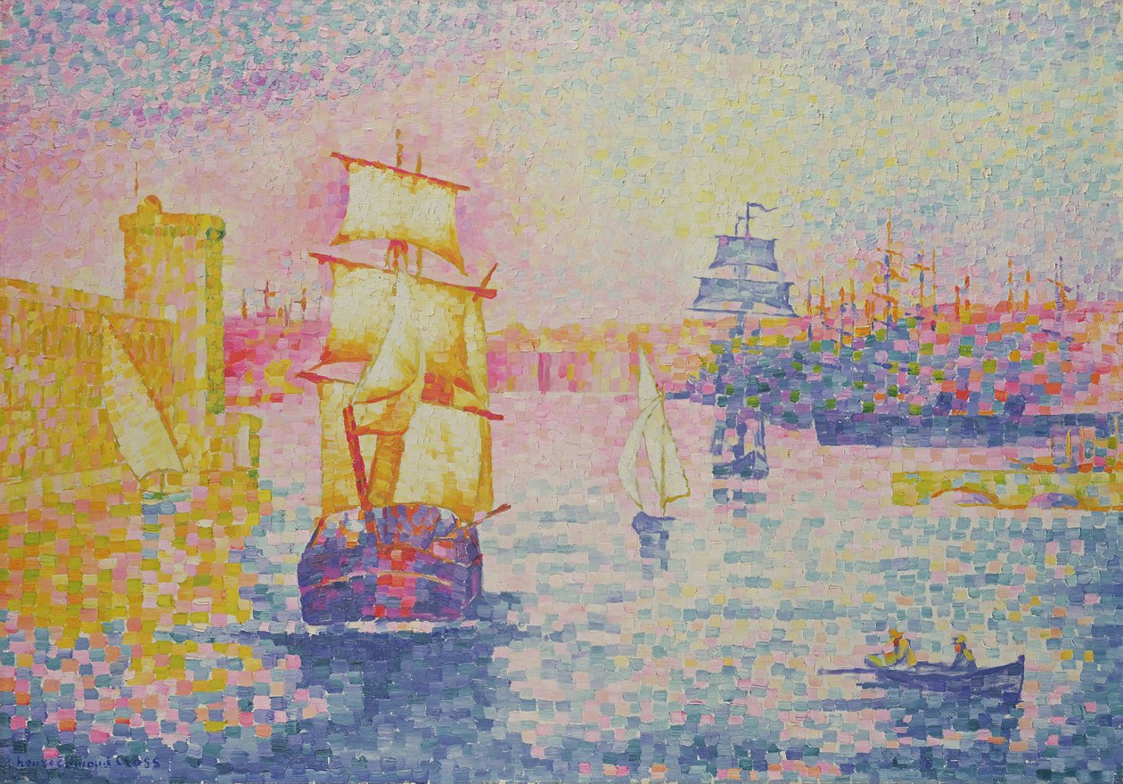 The Port of Marseilles by Henri-Edmond Cross