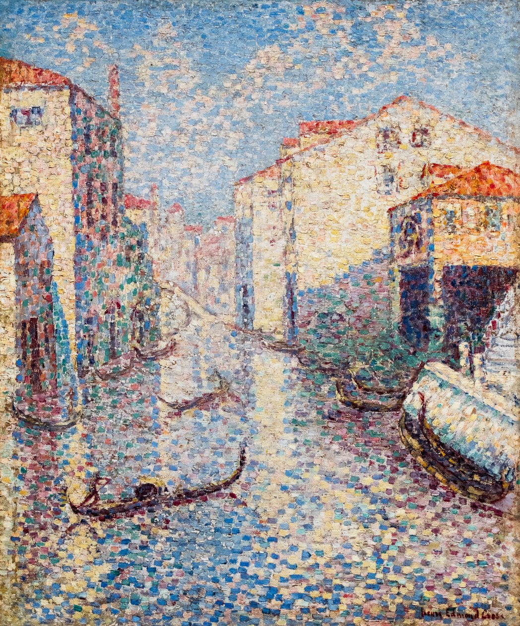 A Canal in Venice by Henri-Edmond Cross