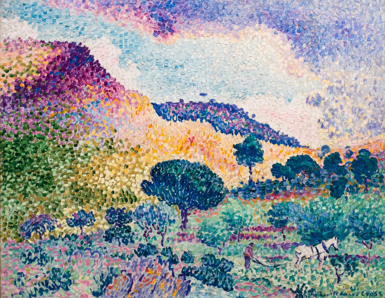 The Chain of the Maures by Henri-Edmond Cross