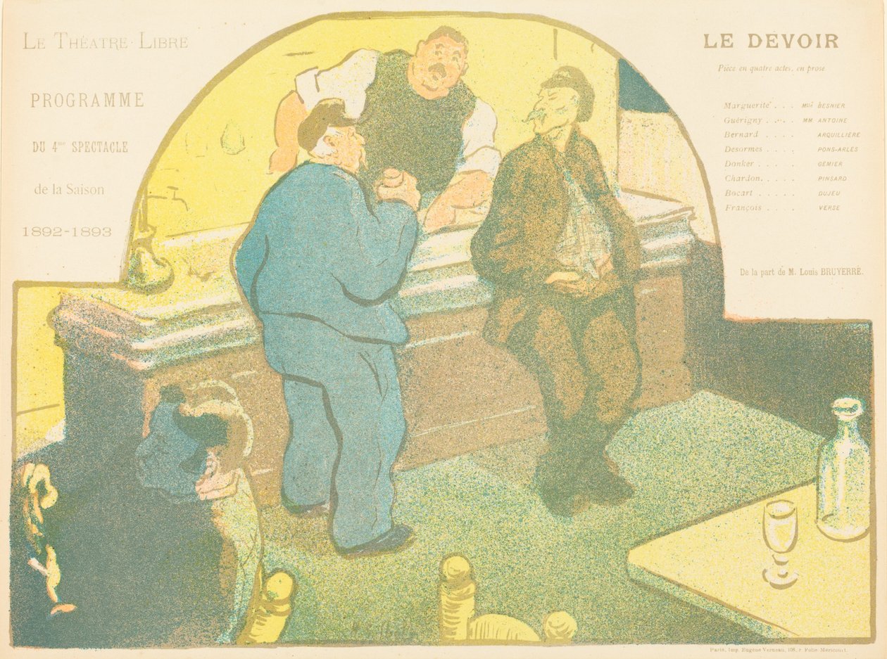 The Duty by Henri-Gabriel Ibels