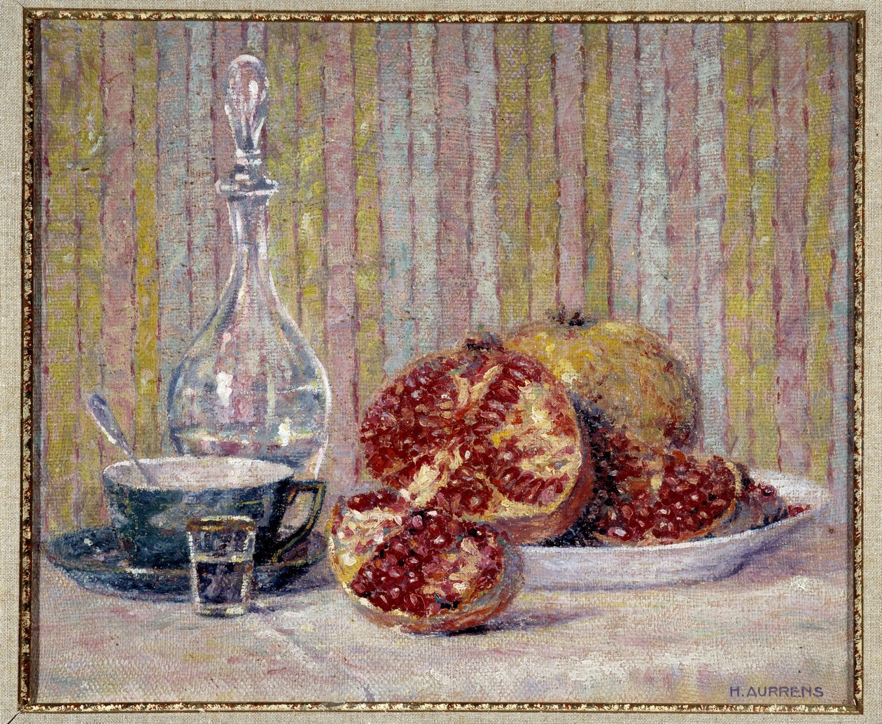 Still Life with Grenades by Henri Aurrens