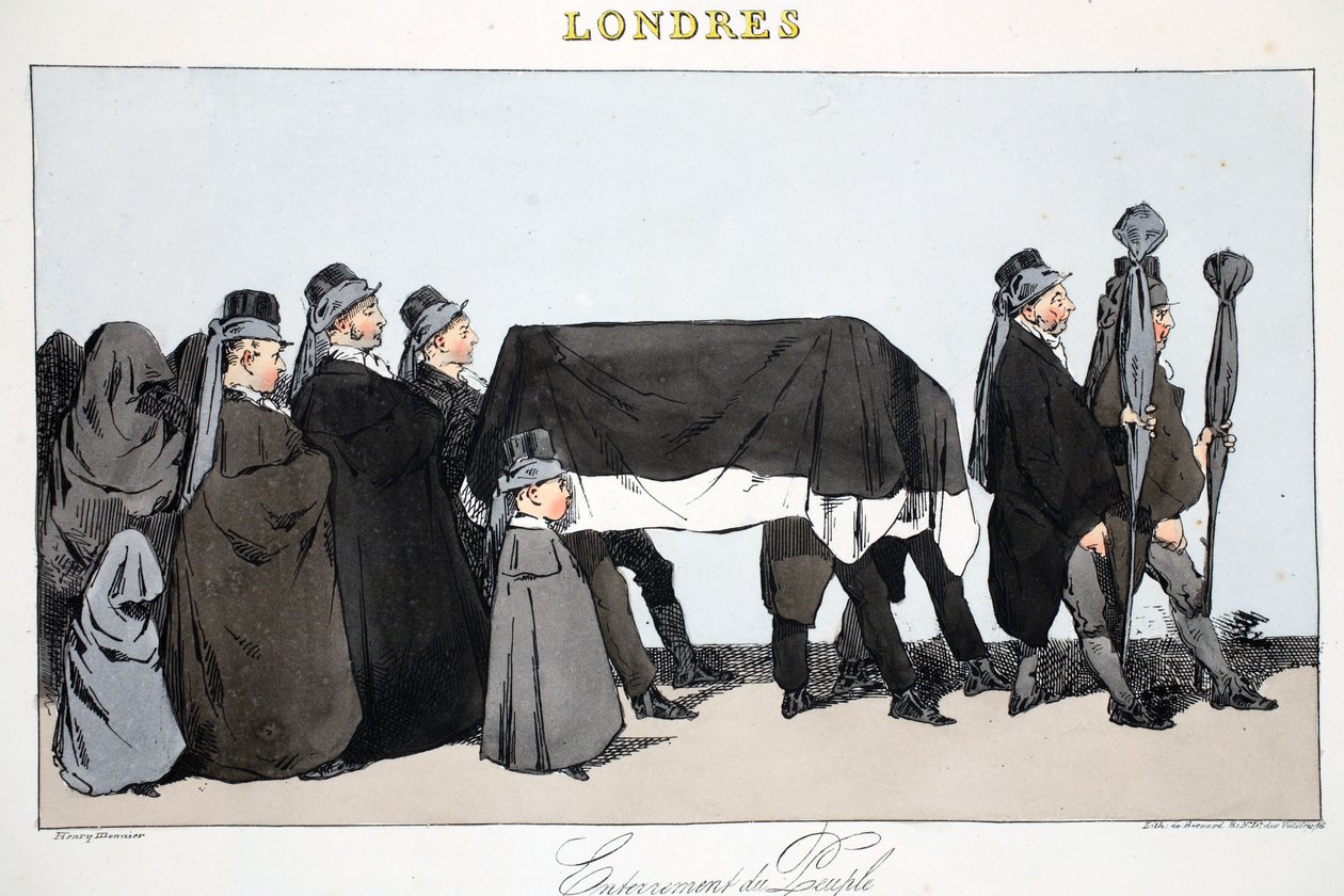 Enternement du Peuple, illustration from 