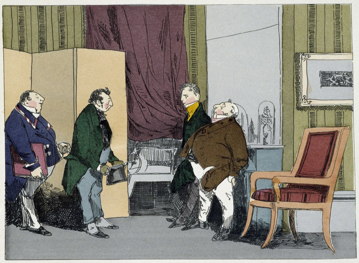 Request for increase - in "Administrative mores" by Henri Monnier by Henri Bonaventure Monnier