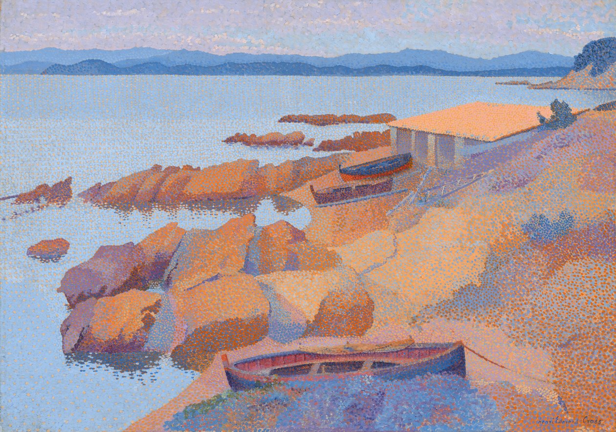 Calanque des Antibois by Henri-Edmond Cross