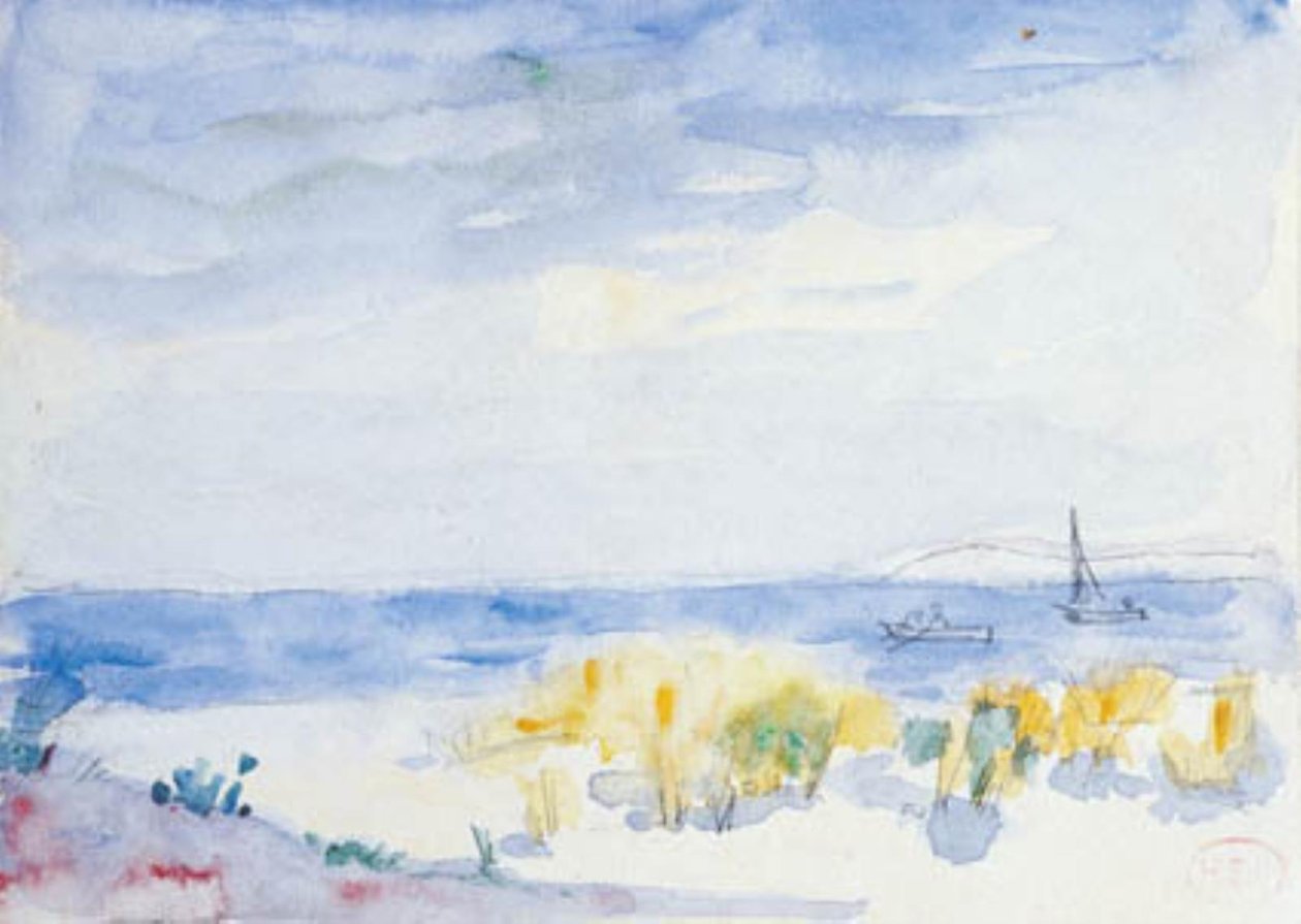 Coastal Landscape by Henri-Edmond Cross