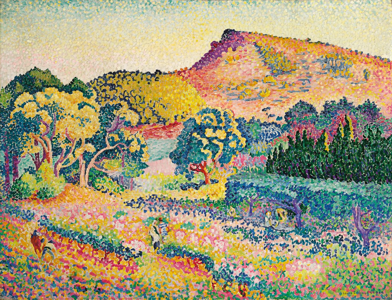 Landscape with Le Cap Negre, 1906 by Henri Edmond Cross