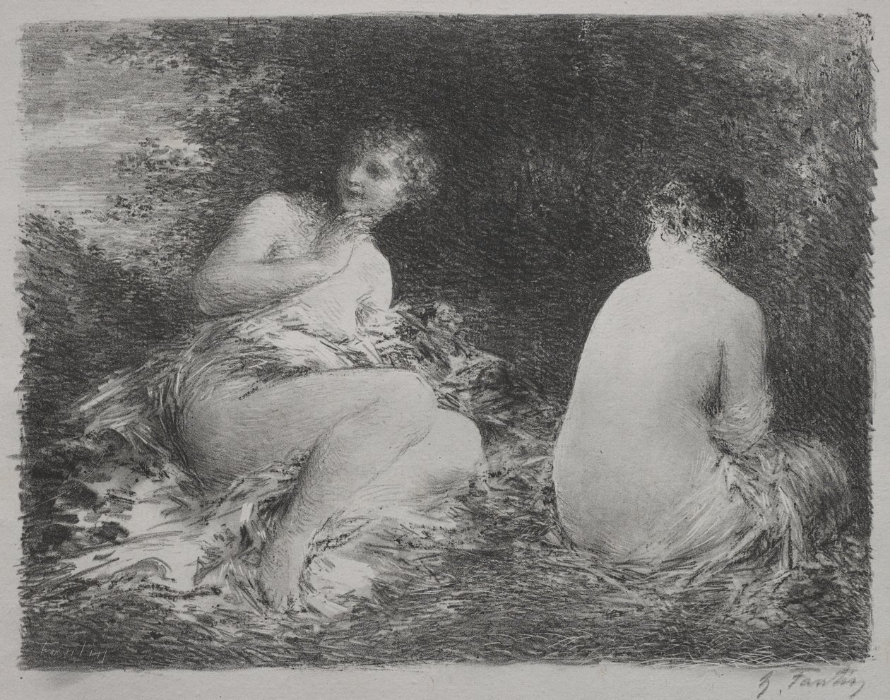 Bathers by Henri Fantin-Latour
