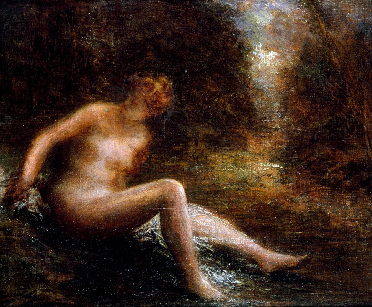 Huntress by Henri Fantin-Latour