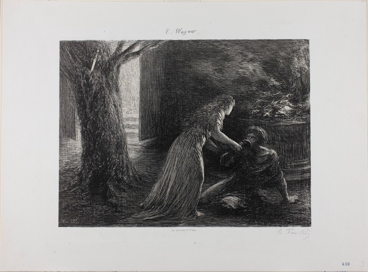 Debut of the Valkyrie by Henri Fantin-Latour