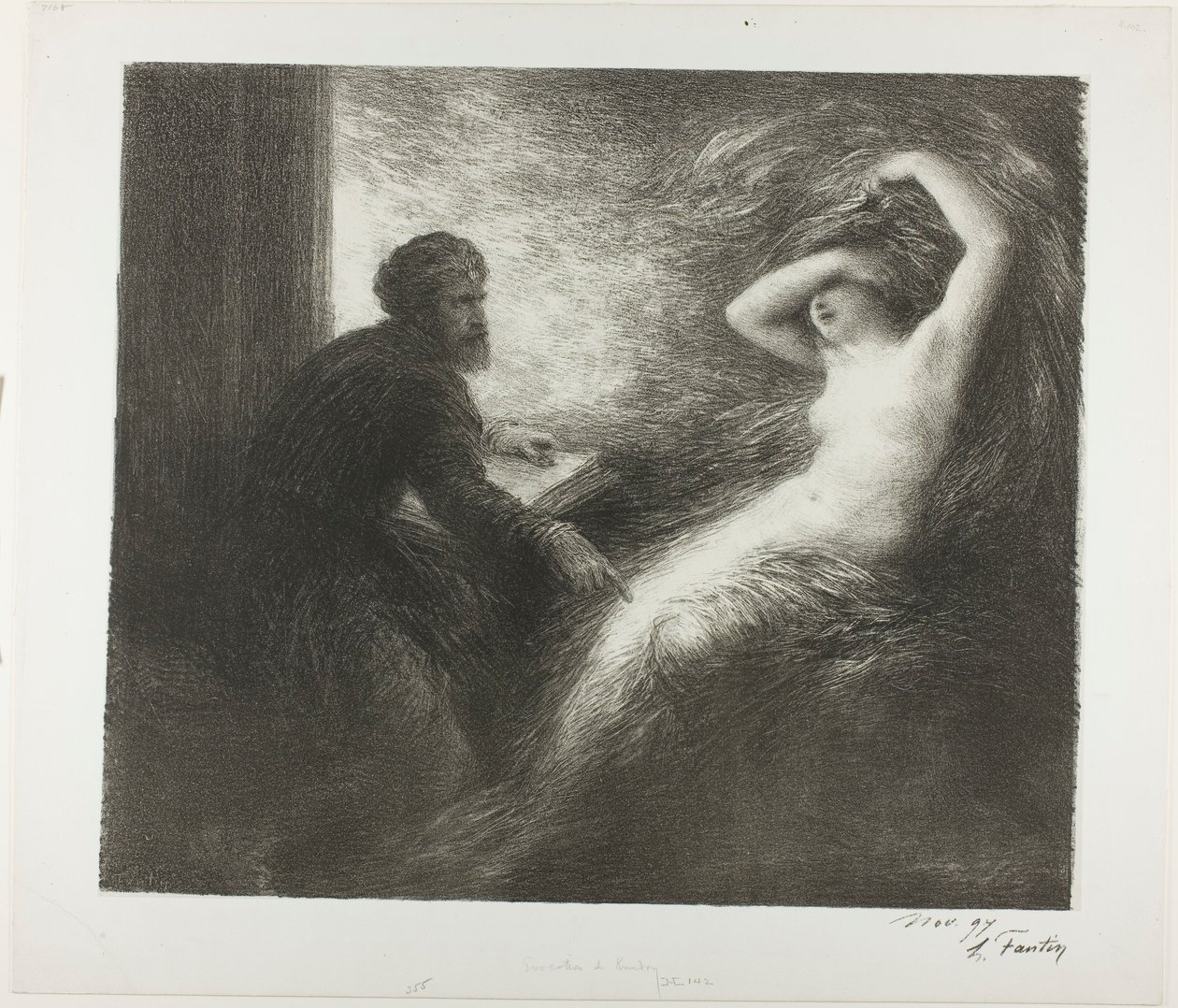 Evocation of Kundry by Henri Fantin-Latour