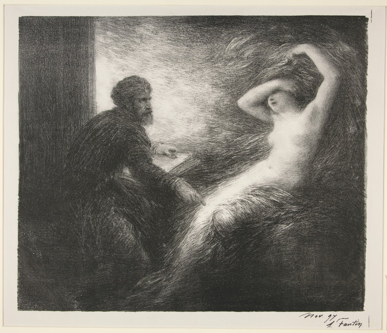 Parsifal: Act II. Evocation of Kundry by Henri Fantin-Latour