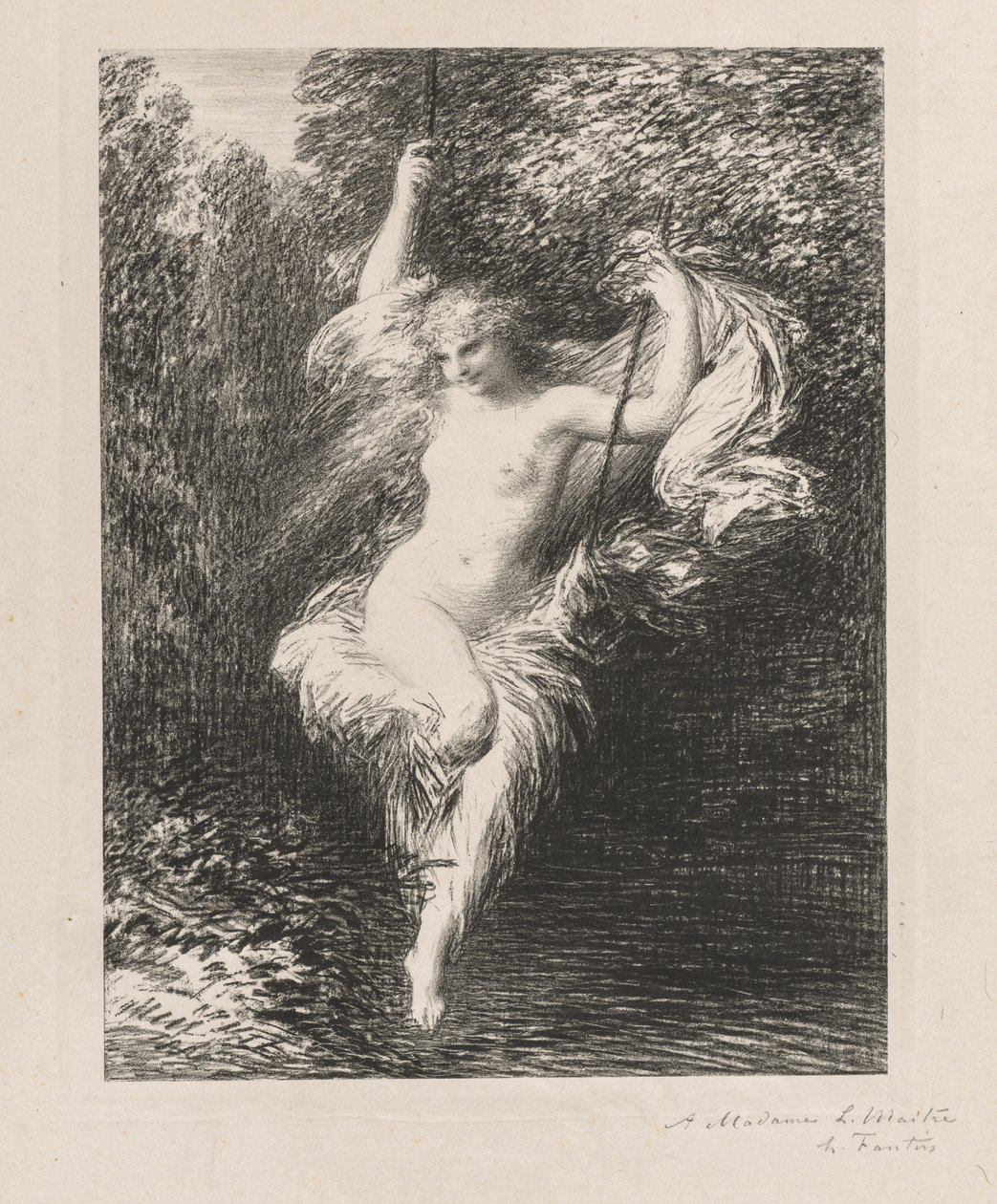 Sarah the Bather by Henri Fantin-Latour