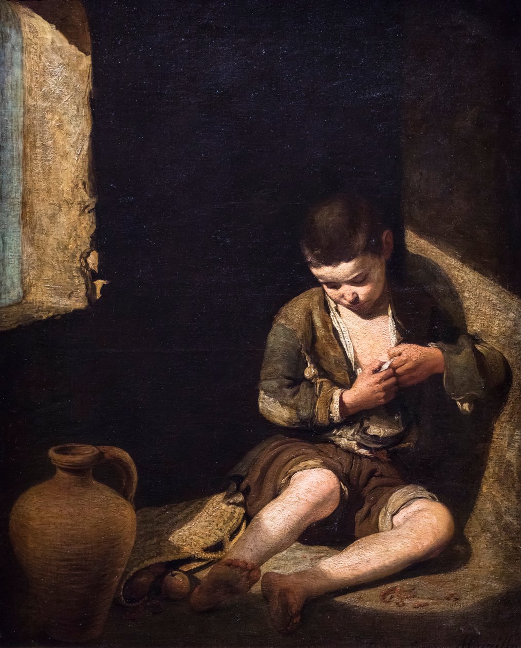 The Young Beggar after Murillo by Henri Fantin-Latour